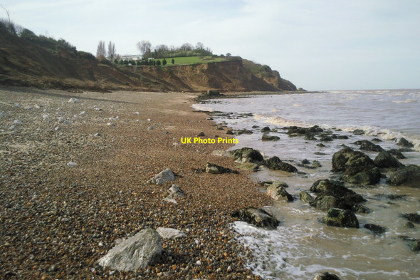 Photo 6"x4" Beach at Warden Point, Isle of Sheppey Warden\/TR0271 c2010