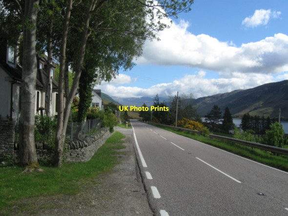 Photo 6"x4" A835 looking South at Ardharnich Ardharnich c2010