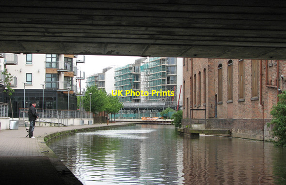 Photo 6"x4" Nottingham Canal from under London Road bridge Nottingham\/SK5641 c2010