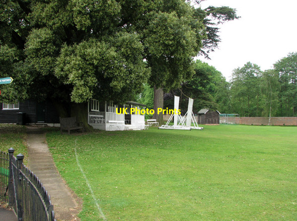 Photo 6"x4" Eversholt: cricket pavilion Church End\/SP9832 c2010