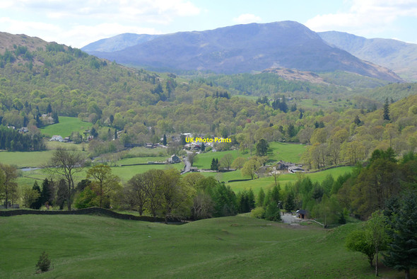 Photo 6"x4" Skelwith Bridge from below Ivy Crag Ambleside c2010
