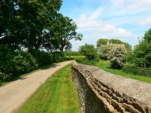 Photo 6"x4" Minor road to Steane Park, Brackley Halse\/SP5640 c2010