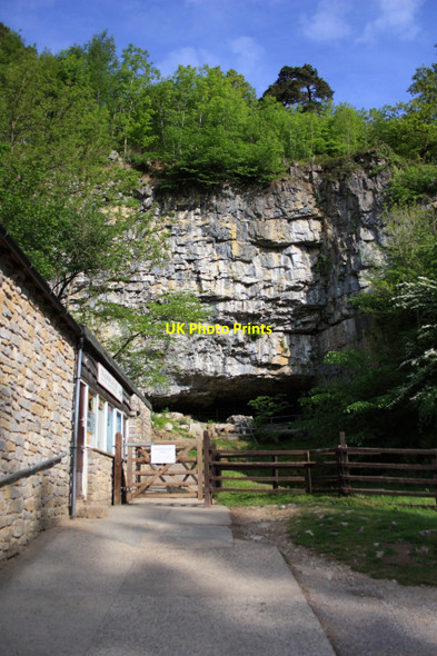 Photo 6"x4" Entrance to Ingleborough Cave Clapham\/SD7469 c2010
