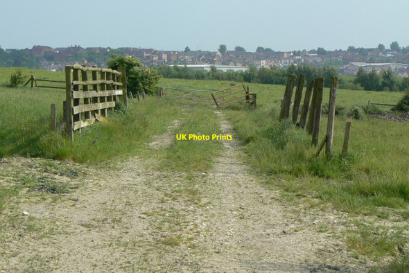 Photo 6"x4" Silage clamp Heanor c2010