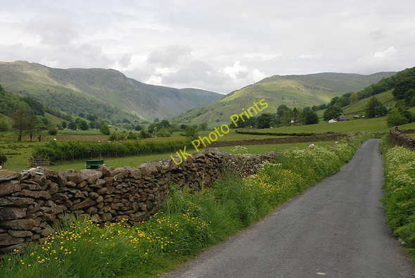 Photo 6"x4" The Longsleddale road approaching Low Swinklebank Sadgill c2009
