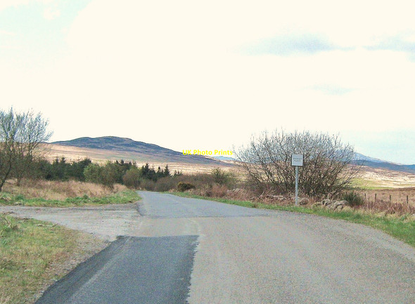 Photo 6"x4" Passing place on a minor road Laurieston Forest\/NX6464 c2010