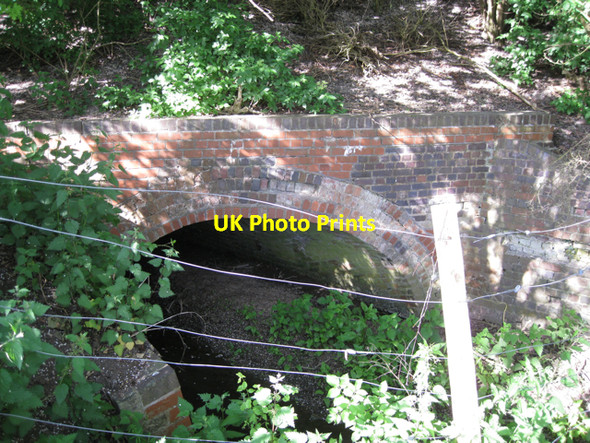Photo 6"x4" Culvert under the railway Whitnash c2010