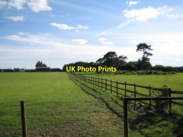 Photo 6"x4" Tree screen to Leamington Hall Farm Whitnash c2010