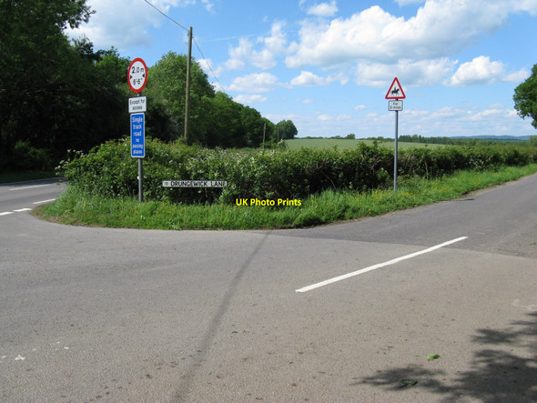 Photo 6"x4" Drungewick Lane at Roundstreet Common Roundstreet Common c2010