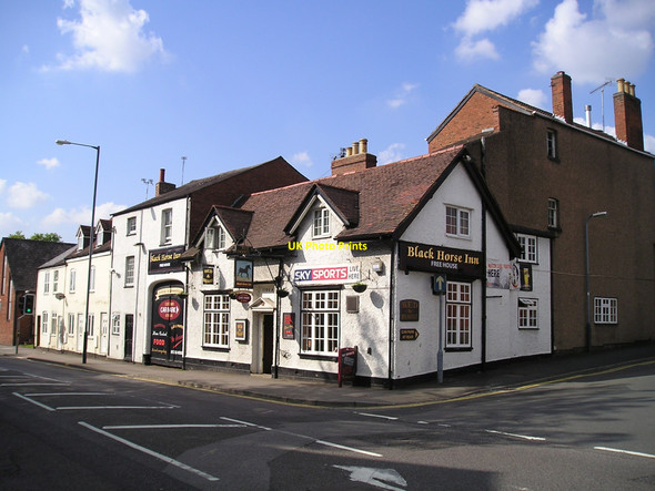 Photo 6"x4" The Black Horse Pub, Warwick Warwick c2010