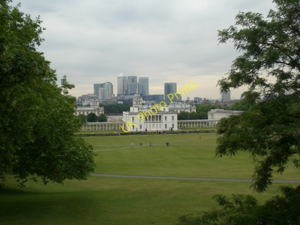 Photo 6"x4" Greenwich Park from the Royal Observatory Greenwich\/TQ3977 c2009