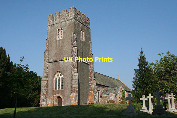 Photo 6"x4" Holcombe Burnell: St John the Baptist Church Longdown\/SX8691 c2010