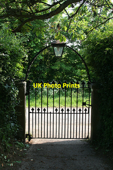 Photo 6"x4" Holcombe Burnell: churchyard gate Longdown\/SX8691 c2010