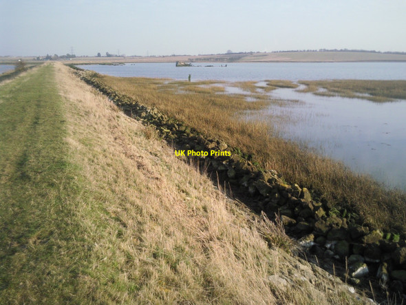 Photo 6"x4" Saxon Shore Way looking back towards Raspberry Hill Iwade c2010