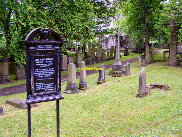 Photo 6"x4" Saint Cuthbert's Burial Ground Dean\/NT2474 c2010