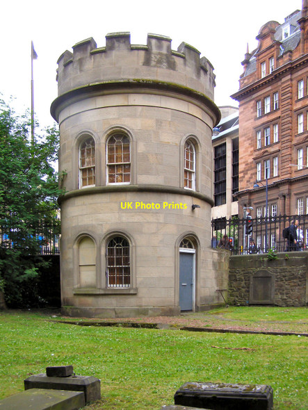 Photo 6"x4" St Cuthbert's Burial Ground Watchtower Dean\/NT2474 c2010