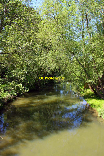 Photo 6"x4" Wolvercote Millstream from the bridge Wolvercote c2010