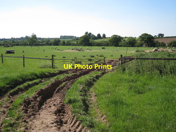 Photo 6"x4" Fields south of Valley Farm  Radford Semele c2010