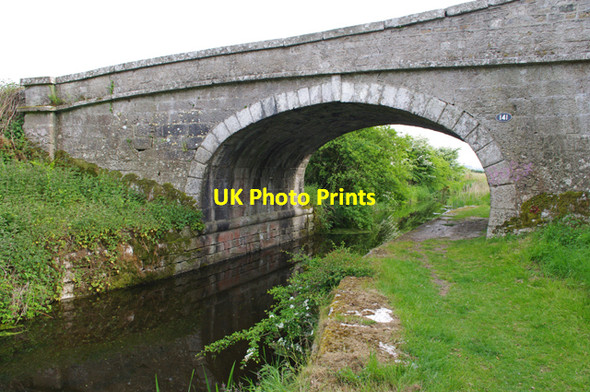 Photo 6"x4" Bridge 141, Lancaster Canal Yealand Redmayne c2010