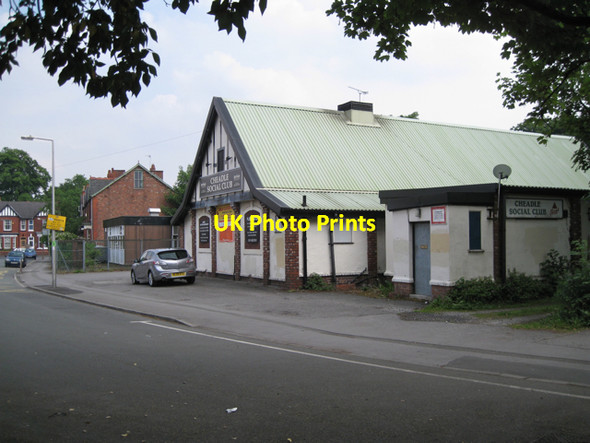 Photo 6"x4" Cheadle Social Club, Ashfield Crescent  Cheadle\/SJ8688 c2010