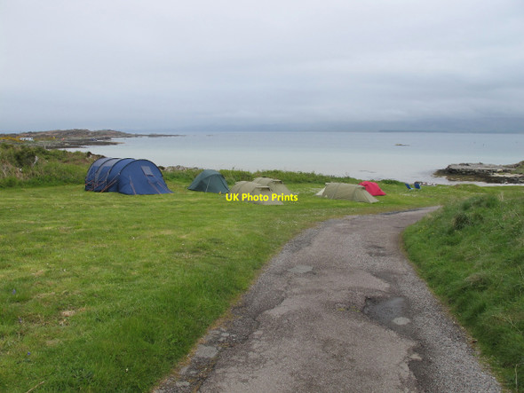 Photo 6"x4" Campsite by Ardminish Bay, Gigha Ardminish c2010