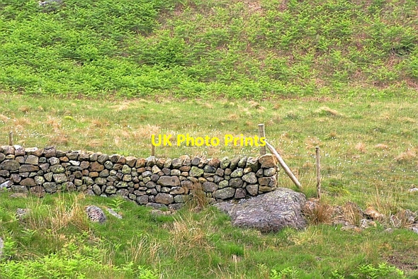 Photo 6"x4" Wall End, Nether Beck Wasdale Head\/NY1808 c2010