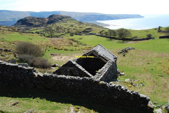 Photo 6"x4" Derelict farm building Barmouth\/Abermaw c2010