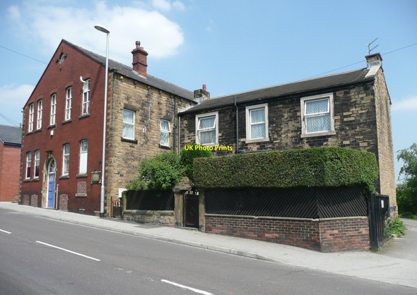 Photo 6"x4" House and part of Albion Mills, Church Street, Morley Morley\/SE2627 c2010
