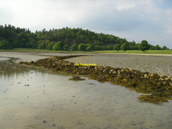 Photo 6"x4" Fish Trap in Airds Bay Port Appin c2010