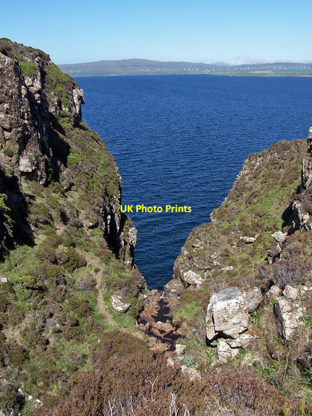Photo 6"x4" Top of the waterfall Galtrigill c2010