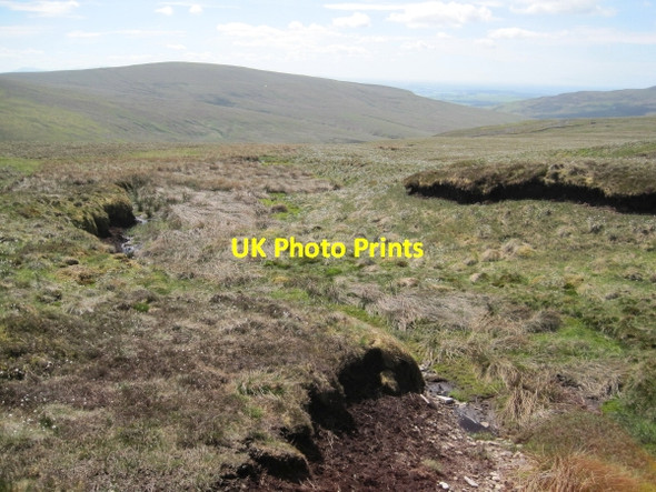 Photo 6"x4" Moorland and Peat Hagg, Farlam Farlam Currick c2010