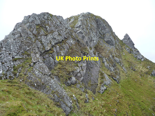 Photo 6"x4" East face of Beinn Bhuidhe Carn-gorm c2010