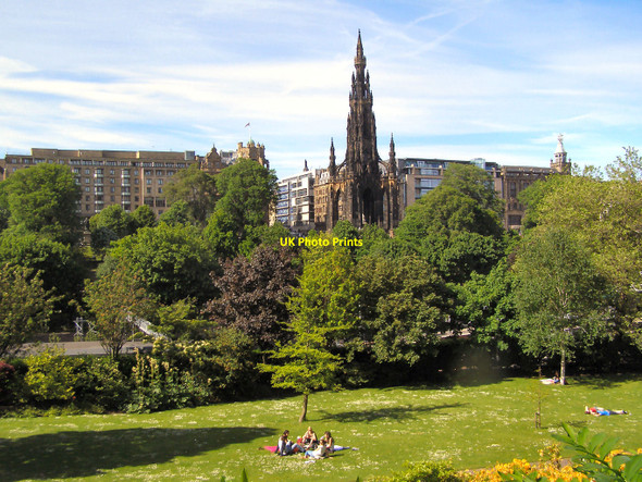 Photo 6"x4" East Princes Street Gardens Edinburgh c2010 P1
