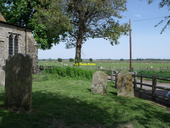 Photo 6"x4" Through the churchyard on to the Marsh, Snargate, Kent Snargate c2010