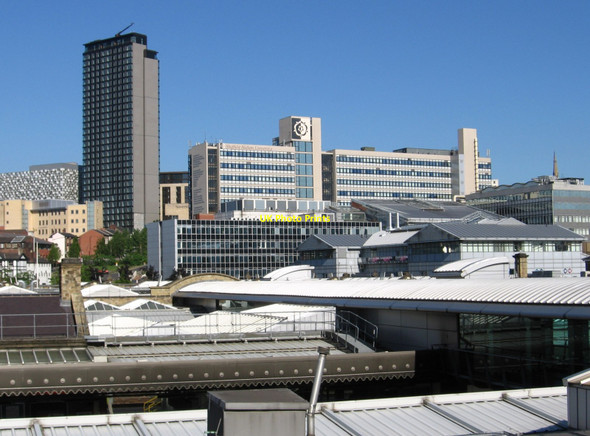 Photo 6"x4" Sheffield - station roof Sheffield\/SK3587 c2010