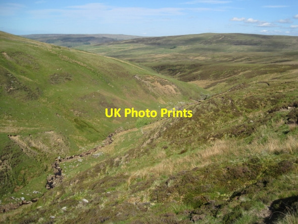 Photo 6"x4" Glen Burn Valley Three Pikes\/NY6351 c2010