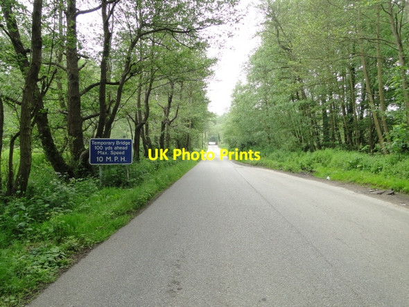 Photo 6"x4" Bridge over rivulet Wangford\/TM4679 c2010