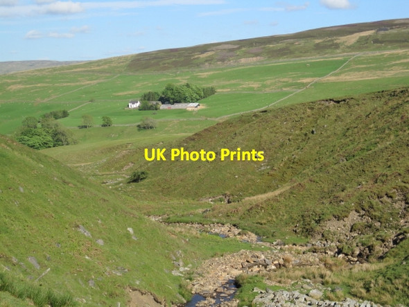 Photo 6"x4" Hut Burn Slaggyford c2010