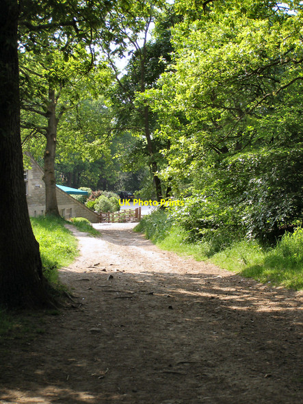 Photo 6"x4" Path To Rivington Great Barn from Hall Woods Rivington c2010