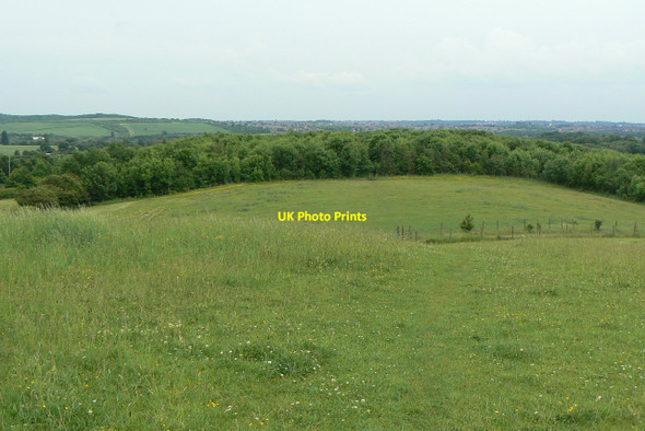 Photo 6"x4" View along the tip Hucknall c2010