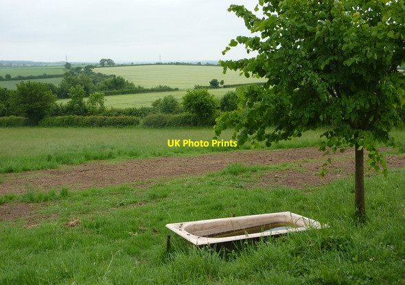 Photo 6"x4" A bath with a view Hayton\/SK7284 c2010