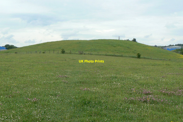 Photo 6"x4" Top of the tip Hucknall c2010
