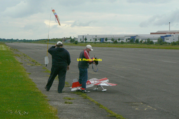 Photo 6"x4" Getting ready for take off Hucknall c2010