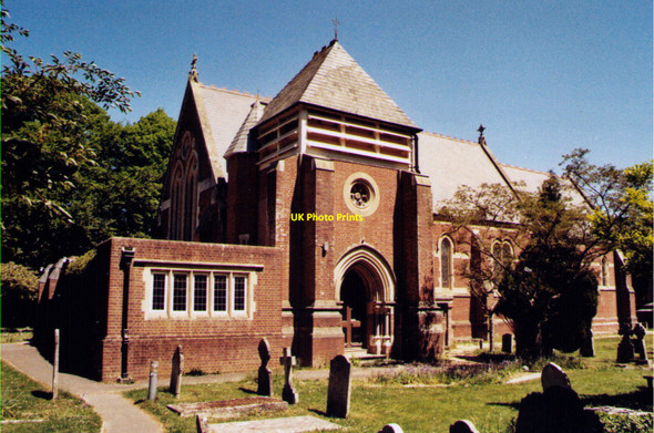 Photo 6"x4" All Saints, Hordle Hordle c2010