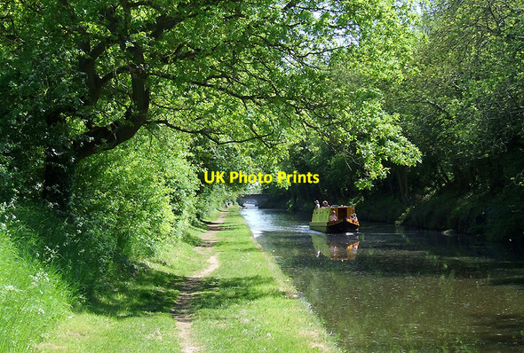 Photo 6"x4" Shropshire Union Canal near Shutt Green, Staffordshire Horsebrook\/SJ8810 c2010