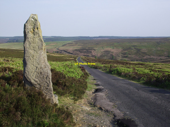 Photo 6"x4" Standing Stone Collier Gill c2010