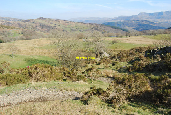 Photo 6"x4" Final descent to the tarmac lane Llechfraith c2010