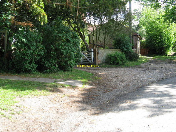 Photo 6"x4" Entrance to the Rectory of St Bartholomew church Albourne c2010