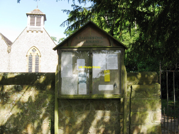 Photo 6"x4" Noticeboard for St Bartholomew Albourne c2010