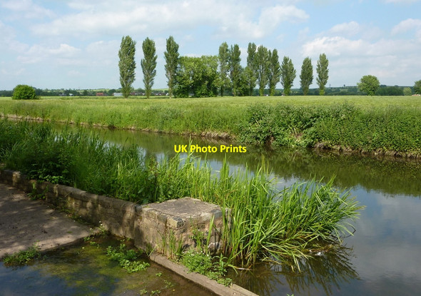 Photo 6"x4" Canal scene in open countryside Clarborough c2010